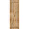 Ekena Millwork Spaced Board-n-Batten Shutters w/Z-Bar, Rough Sawn Western Red Cedar, 23W x 68H, PR RBS06Z23X068RWR - alternate 2
